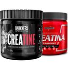 Creatina Pura 300g Darkness + Creatina 300g Integralmedica