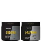 Creatina Pura 300g + Glutamina 300g Probiotica