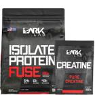 Creatina Pura 500g + Isolate Protein Fuse 900g Dark Lab