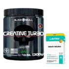 Creatina Turbo - 300g - Black Skull + Memória - Lavitan - 60 Cáps