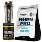 Creatina Universal 100% Pura + Whey Importado + Coq - Universal / Body Nutry