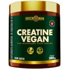 Creatina Vegana Pure Monohidrate Vegan Creatine 300G Grenn - Black Skull