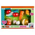 Creative Fun Mini Feirinha Divertida 6 Legumes Multikids - BR1108