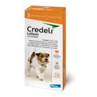 Credeli Tab 225mg 3Comp Cães 5,5 a 11kg Proteção Prolongada - Elanco