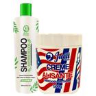 Creme Alisante Americano White 500g + Shampoo Anti Residuos 300ml