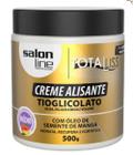 Creme Alisante Óleo Semente de Manga Médio Salon Line 500gr