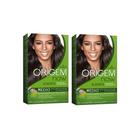 Creme Alisante Origem 80g Medio Ervas Cereais - Kit C/ 2un