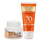 Creme Clareador Nova Pele + Protetor Solar Facial com Vitamina E FPS 70