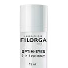 Creme de contorno de olhos Filorga Optim-Eyes 3 em 1 de ação tripla