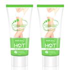 Creme de emagrecimento AIQIUSHA Hot Cream 60mL, pacote com 2 unidades para corpo