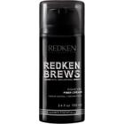 Creme de fibra capilar Redken Brews Dishevel Medium Hold para homens