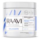 Creme de Massagem Corporal Relaxante 500g - Raavi