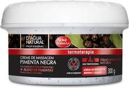 Creme de massagem pimenta negra dágua natural 300g