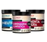 Creme de Massagem Profissional COSMECEUTA Neutro + Drenagem Linfática + Pimenta Negra 1Kg - Ação deslizante, média 15 massagens corporais