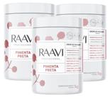 Creme de Massagem Raavi Termoativo Pimenta Preta 1kg c/3un