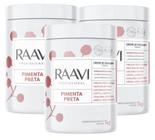 Creme de Massagem Raavi Termoativo Pimenta Preta 1kg c/3un