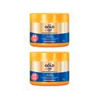 Creme De Tratamento Niely Gold 430G Liso Pleno - Kit Com 2Un