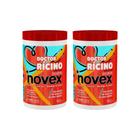 Creme de Tratamento Novex 400g Doctor Ricino - Kit C/ 2un