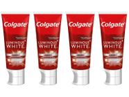 Creme Dental Clareador Colgate Luminous White - Brilliant Mint 140g 4 Unidades