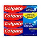 Creme Dental Colgate Máxima Proteção 90g Pack Com 4