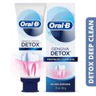 Creme Dental Detox Deep Clean  Oral-B  102g  Limpeza Profunda