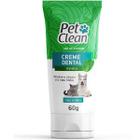 Creme Dental para Cachorro e Gato PET Clean 60G Mau Hálito