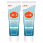 Creme desodorante Lume Whole Body Invisible 90mL x2 (sem perfume)