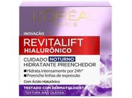 Creme Facial Anti-idade LOréal Paris Revitalift - Hialurônico Noturno 49g