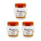 Creme Facial Magilena Blend Frutas Citricas 50G - Kit 3Un