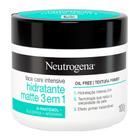 Creme Facial Neutrogena Face Care Intensive Hidratante Matte 3 em 1 com 100g