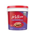 Creme Ganache Melken sabor Chocolate com Avelã em Balde 4,000kg - HARALD