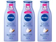 Creme Hidratante Corporal Nivea Soft Milk 400ml