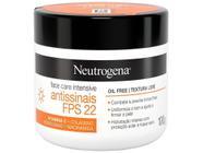 Creme Hidratante Facial Neutrogena - Face Care Intensive FPS 22 100g