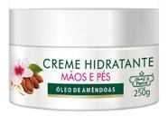 Creme Hidratante Mãos E Pés Amêndoas 250G