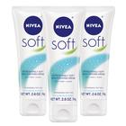 Creme hidratante NIVEA Soft 75mL para corpo, rosto e mãos