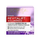 Creme Loreal Revitalift Hialuronico Diurno FPS20 49g