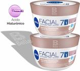 Creme Nivea Hidratante Facial 7 em 1 Beleza Radiante 100g - 2 Unid.