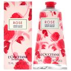 Creme para mãos LoCcitane Rose 75ml para pele radiante o dia todo