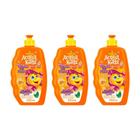 Creme Para Pentear Acqua Kids 250Ml Cacheados - Kit Com 3Un