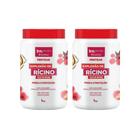 Creme Para Pentear Beleza Natural 1Kg Explosao Ricino- 2Un