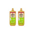 Creme Para Pentear Niely Gold 500Ml Hidrataçao-Kit C/2Un