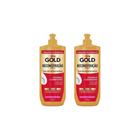 Creme Para Pentear Niely Gold 500Ml Reconstruçao-Kit C/2Un