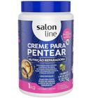 Creme Para Pentear Salon Line Nutrição Reparadora 1Kg