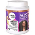 Creme para Pentear Salon Line SOS Cachos Super Óleos 1Kg