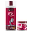 Creme Pentear Beleza Natural Cachos Intensos 1L + Mascara 500gr Incolor 3a4c