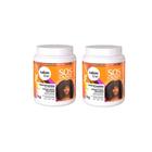 Creme Pentear Salon Line 1kg Sos Cachos Oleo Manga - 2un