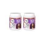 Creme Pentear Salon Line 1Kg Sos Cachos Super Oleos- 2Un