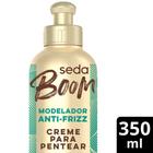 Creme Pentear Seda Boom Modelador Antifrizz 350ml