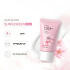 Creme Protetor Solar Facial SPF50 Sakura - Hidratante e Iluminador