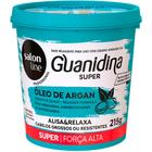Creme Relaxante Salon Line Guanidina Super com Óleo de Argan 218g